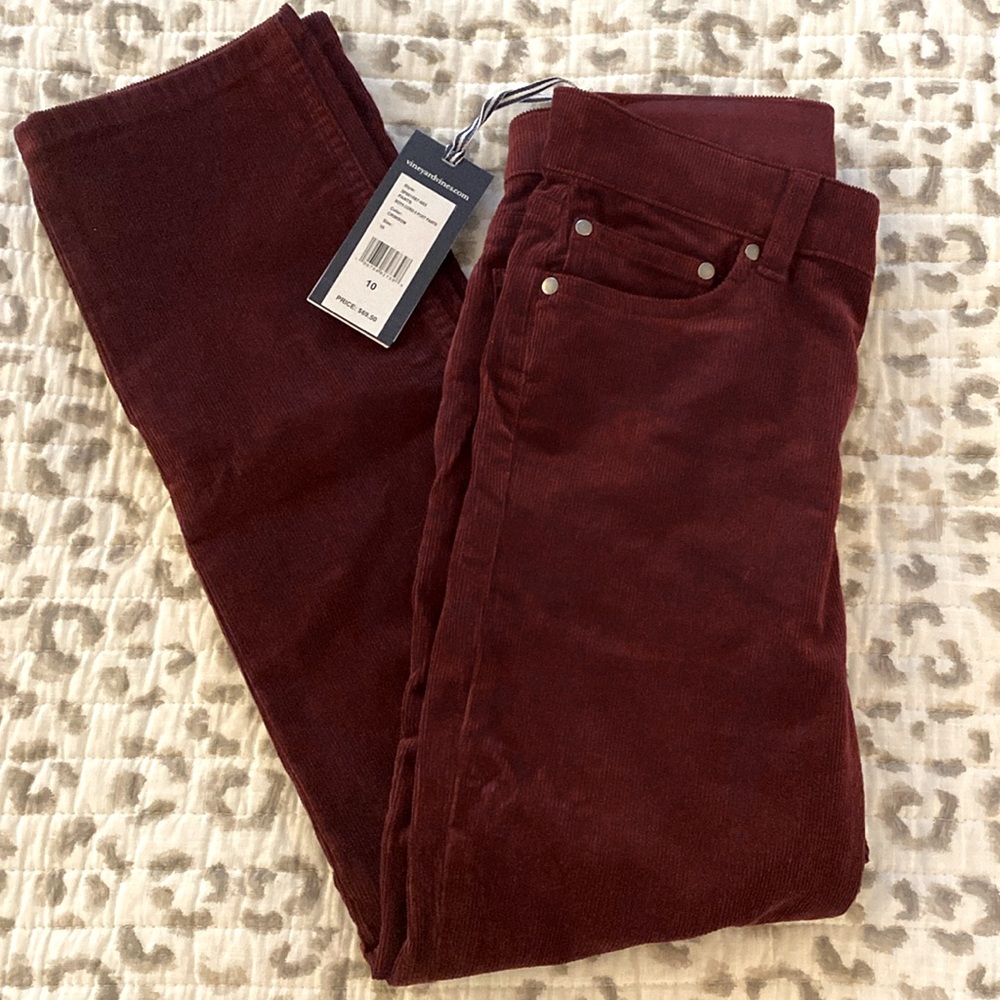 NWT VINEYARD VINES BOYS 5 POCKET CORDUROY PANTS